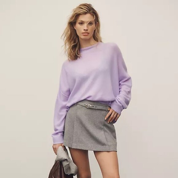 The Alani Cashmere Mock-Neck Sweater by Pilcro - Picture 5 of 5